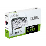 Видеокарта ASUS GeForce RTX4060 8Gb DUAL OC WHE (DUAL-RTX4060-O8G-WHE)