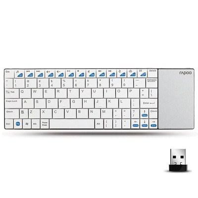 Клавиатура Rapoo E2700 wireless White, e2700wirelesswhite