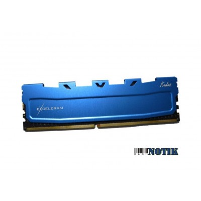 Модуль памяти для компьютера DDR4 16GB 2400 MHz Blue Kudos eXceleram EKBLUE4162417A, ekblue4162417a