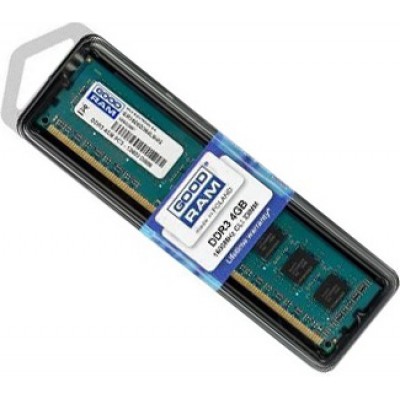 Модуль памяти для компьютера DDR3 4GB 1600 MHz GOODRAM GR1600D364L11/4G, gr1600d364l114g
