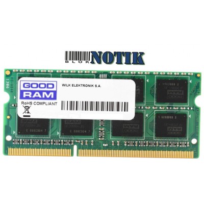 Модуль памяти для ноутбука SoDIMM DDR4 8GB 2666 MHz GOODRAM GR2666S464L19S/8G, gr2666s464l19s8g