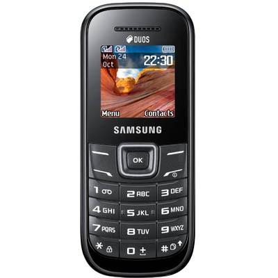 Samsung GT-E1202 Black Keystone II DS GT-E1202ZKI, gte1202zki