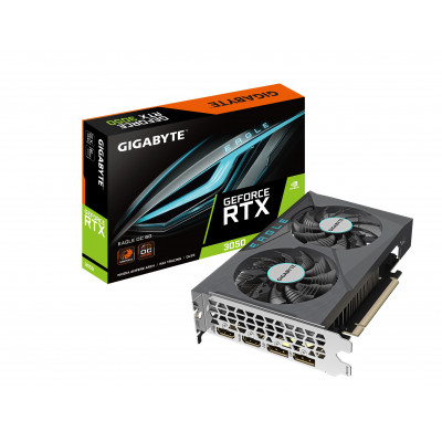 Видеокарта GIGABYTE GeForce RTX3050 6Gb EAGLE OC GV-N3050EAGLE OC-6GD, gvn3050eagleoc6gd