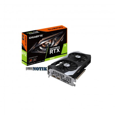 Видеокарта GIGABYTE GeForce RTX3050 8Gb WINDFORCE OC GV-N3050WF2OC-8GD, gvn3050wf2oc8gd