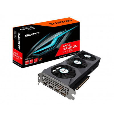 Видеокарта GIGABYTE Radeon RX 6600 8Gb EAGLE GV-R66EAGLE-8GD, gvr66eagle8gd