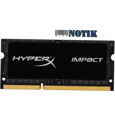 Модуль памяти для ноутбука SoDIMM DDR4 8GB 2400 MHz HyperX Impact Kingston HX424S14IB2/8, hx424s14ib28