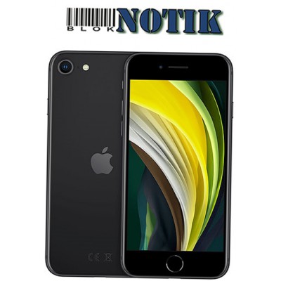 Смартфон Apple iPhone SE 2020 128GB Black Б/У, iPh-SE-2020-128-Black-Б/У