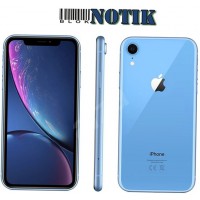 Смартфон Apple iPhone XR Duos 128GB Blue, iPh-XR-D-128-Blue