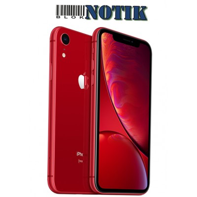 Смартфон Apple iPhone XR Duos 128GB Red, iPh-XR-D-128-Red