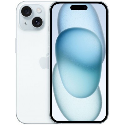 Смартфон Apple iPhone 15 256GB eSim Blue, iPh15-256-e-Blue