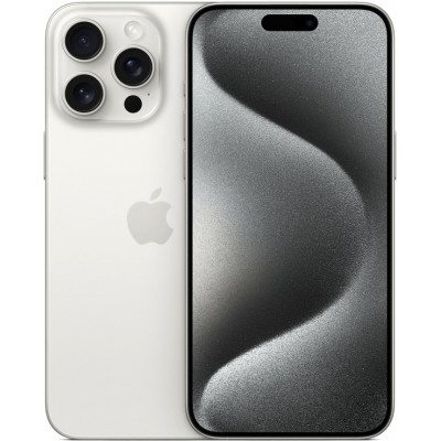 Смартфон Apple iPhone 15 Pro 256GB Dual SIM White Titanium, iPh15Pro-256-DS-WhitTit