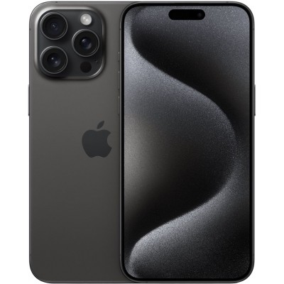 Смартфон Apple iPhone 15 Pro Max 512GB Dual SIM Black Titanium, iPh15ProMax-512-DS-BlacTitan