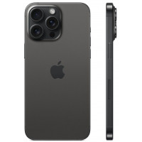 Смартфон Apple iPhone 15 Pro Max 256GB Dual SIM Black Titanium, iPh15ProMax-256-DS-BlacTitan