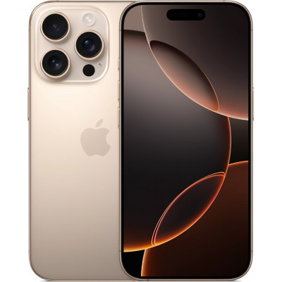 Смартфон Apple iPhone 16 Pro 128Gb Desert Titanium, iPh16Pro-128-Desert