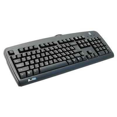 Клавиатура A4-tech KBS-720A black, PS/2, kbs720ablackps2