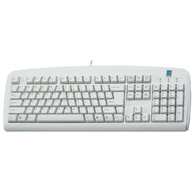 Клавиатура A4-tech KBS-720 white, PS2, kbs720whiteps2