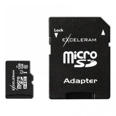 eXceleram 128Gb microSDHC class 10 MSD12810A, msd12810a