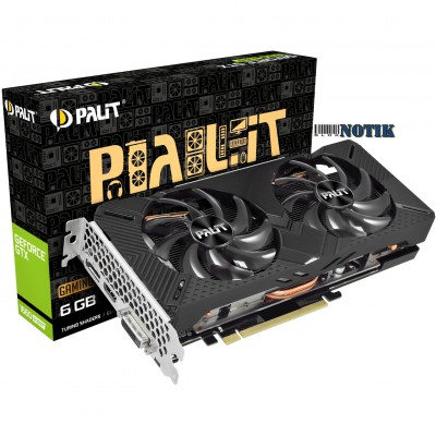 Видеокарта Palit GeForce GTX1660 SUPER 6144Mb GamingPro NE6166S018J9-1160A-1, ne6166s018j91160a1
