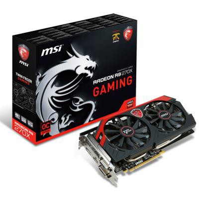 Видеокарта MSI Radeon R9 270 2048Mb GAMING R9 270 GAMING 2G, r9270gaming2g