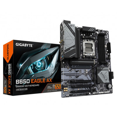 Материнская плата GIGABYTE B650 EAGLE AX sAM5, AMD B650, PCI-Ex16, sAM5-AMDB650-PCI-Ex16