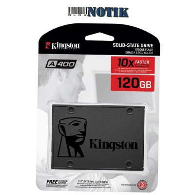 Винчестер SSD SSD 2.5" 960GB Kingston SA400S37/960G, sa400s37960g