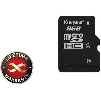 8Gb microSDHC class 4 Kingston SDC4/8GBSP, sdc48gbsp