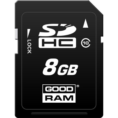 GOODRAM 8GB SDHC class 10 SDC8GHC10GRR10, sdc8ghc10grr10
