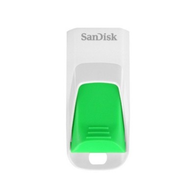 Флешка SANDISK 16GB Cruzer U White/Green USB 2.0 SDCZ59-016G-B35WG, sdcz59016gb35wg