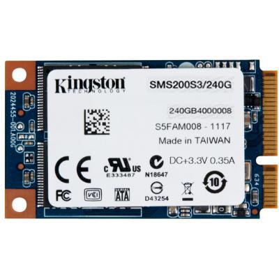Винчестер SSD mSATA 240GB Kingston SMS200S3/240G, sms200s3240g