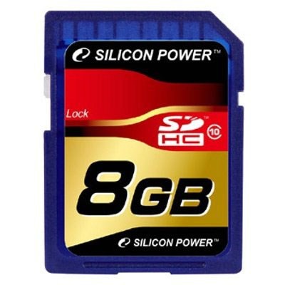 8Gb SDHC class 10 Silicon Power SP008GBSDH010V10, sp008gbsdh010v10