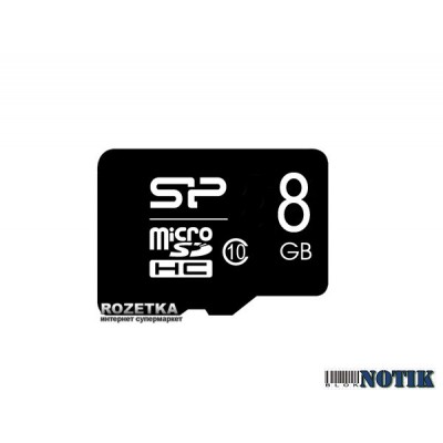 Silicon Power 8Gb microSDHC class 10 SP008GBSTH010V10, sp008gbsth010v10