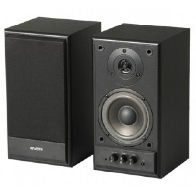 Колонки SVEN SPS-702 black leather, sps702blackleather