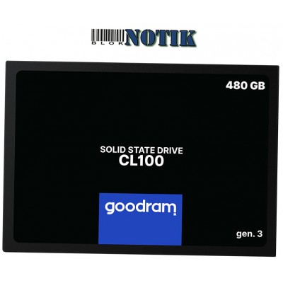 Винчестер SSD SSD 2.5" 240GB Goodram SSDPR-CL100-240-G3, ssdprcl100240g3