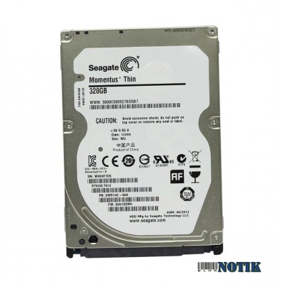 Жесткий диск  для ноутбука 2.5" 320GB Seagate # ST320LT012-FR #, st320lt012fr