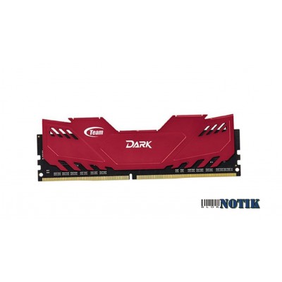 Модуль памяти для компьютера DDR4 4GB 2400 MHz Dark Red Team TDRED44G2400HC1401, tdred44g2400hc1401