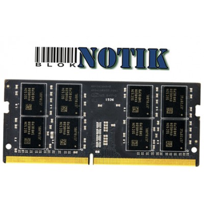 Модуль памяти для ноутбука SoDIMM DDR4 8GB 2133 MHz Elite Team TED48G2133C15-S01, ted48g2133c15s01