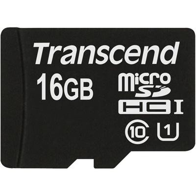 Transcend 16Gb microSDHC Class10 UHS-I TS16GUSDCU1, ts16gusdcu1